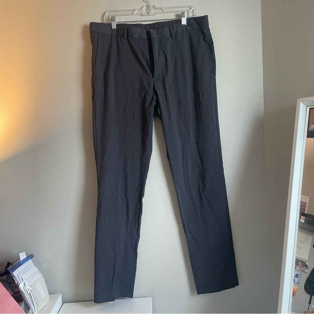 Men's Slim Fit Black Pants
